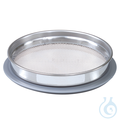 NEXOPART Analysensieb A200 LS mit Edelstahlrahmen 200x25 mm- mit...